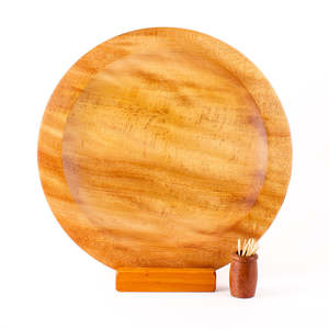 Woodturning: Kauri Platter 100 | Size 380mm diameter