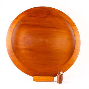 Woodturning: Ancient Kauri Platter 102 | Size 550mm diameter