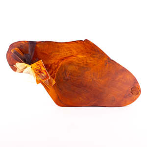 Ancient Kauri Rustic Natural Edge Board and Knife Set 1226