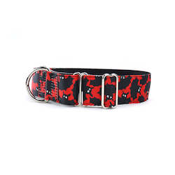 Martingale Collars: Little Bats Martingale Dog Collar