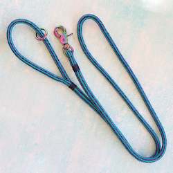 Handcrafted Leads: Trigger Clip Rope Leash - Galactic
