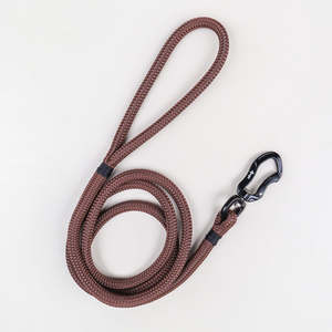 Black & Brown Rope Leash