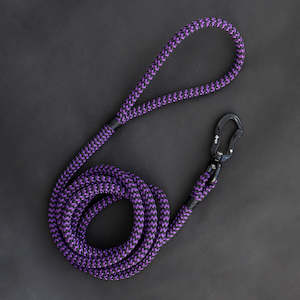 Zippy Purple Rope Leash