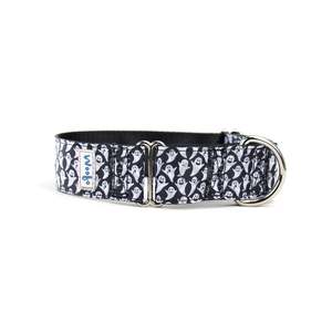 Designer Martingale Collars: Boo! Martingale Dog Collar