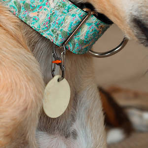 Dog Tag Clips - Black/Silver