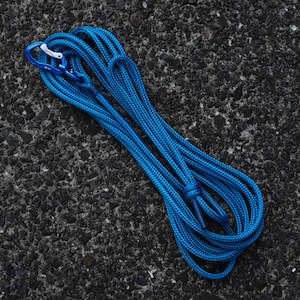 Long Lines Long Dog Leashes: Blue Long Line - 5m