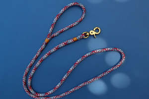 All: Trigger Clip Rope Leash - Maroon Dusk