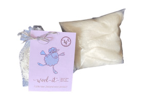 Dancer’s Wool-it Bag + Refill (Natural) DEAL PLUS Bonus PINK BAG