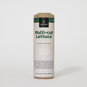 Vegegro Multi-cut Lettuce Seed Mat Roll