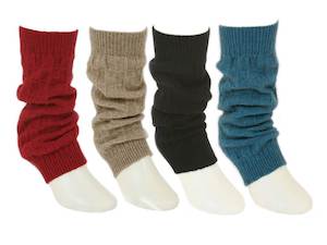 Socks: Lothlorian Merino Wool and Possum Fur Leg Warmers