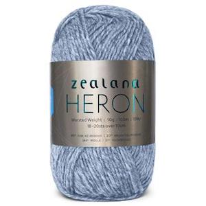 Merino Wool Possum Fur Yarn: Zealana Heron Yarn