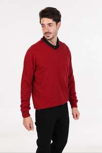 Native World Vee Neck Sweater