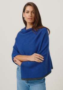 Merinomink: TWO TONE PONCHO