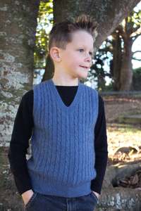 Children Babies: BOY'S CABLE VEST