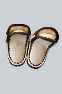 Footwear: Hand-made Sheepskin Slippers