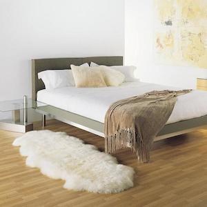 Home Decor: DOUBLE SHEEPSKIN RUG