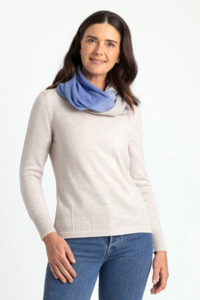 Royal Merino Optimum: GRADUATED STRIPE INFINITY SCARF