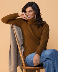 Womens Collection: POLO NECK JERSEY