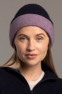 Expore: TWO TONE REVERSIBLE BEANIE