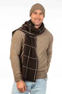 Mens Collection: CHECK SCARF