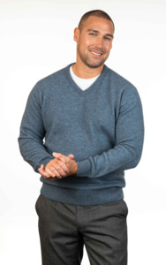 Mens Collection: CLASSIC V NECK JUMPER
