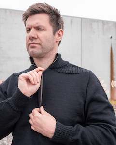 Mens Collection: 400 WOOL QUARTER ZIP