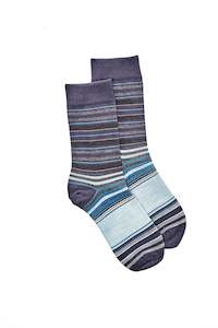 Mens Collection: VARIED STRIPE SOCK