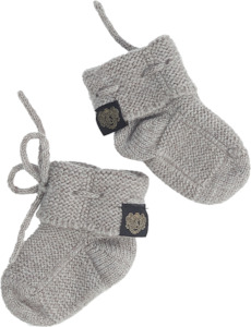 Footwear: MERINO NEWBORN BOOTIES