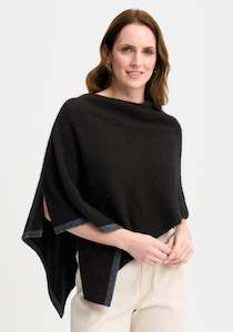 Merinomink: TWO TONE PONCHO