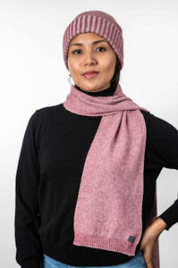 Koro Trilogy: MOSS STITICH PLATED SCARF