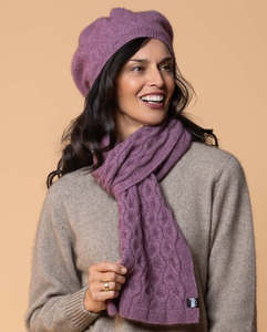 VERSAILLES LIZ LEAF SCARF