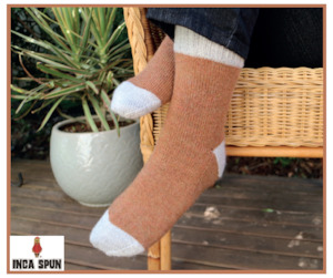 FREE PATTERN: Alpaca Inca Spun Cosy Basic sock