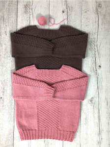 FREE Woolworx EIGHT Baby/Toddler Sweater Pattern