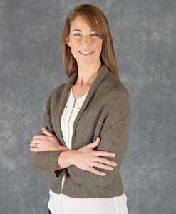 52 Weeks Of Free Patterns: FREE Pattern Easy Knit Cardigan - Fusion Sulco Yarn