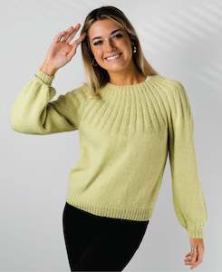 52 Weeks Of Free Patterns: FREE Knitting Pattern -  Yoke Sweater