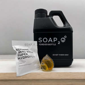 Foaming Hand Soap: Soap2O - New Zealand's only single use plastic free foaming hand soap