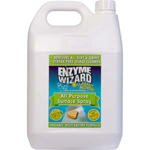 Cleaning: ENZYME WIZARD ALL PURPOSE SURFACE SPRAY - 5L & 20L