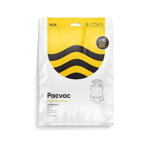 Vacuums And Accessories: PACVAC Superpro Paper Vacuum Cleaner Bags 10 Pack (C065)