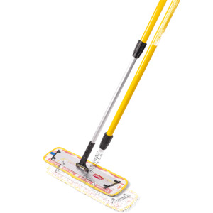 Mopping Equipment Wet: TRUST NAELC Telescopic Quick-Connect Telescopic Handle - Yellow