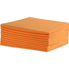 Cleaning Cloths: Filta Vissy Commercial Microfibre Cloth Orange - 40cm X 40cm