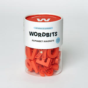 Strong Letter Magnets: Strong Alphabet Magnets, Cherry