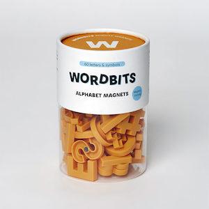 Strong Alphabet Magnets, Mustard