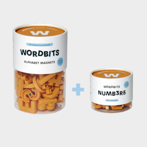 Mustard: Letter + Number Set in Mustard