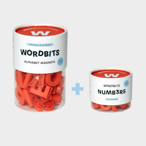 Letter + Number Set in Cherry