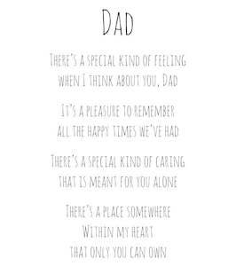 Remembrance: Dad - A place within my heart