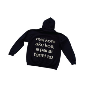 Products: Te Reo Māori Hoodie WORDS TO HEAL YOU