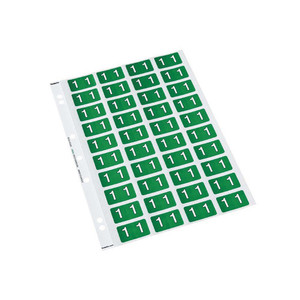 Products: Codafile Numeric Labels - 1 (200 Labels) WORK BUDDY