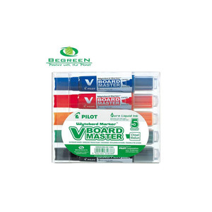 Products: Pilot BeGreen V Board Whiteboard Marker Bullet, Pack of 5 WORK BUDDY