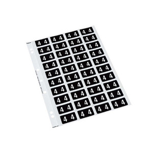 Products: Codafile Numeric Labels - 4 (200 Labels) WORK BUDDY