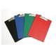 Marbig Foolscap PVC Clipboard Red WORK BUDDY